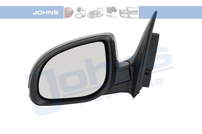 Наружное зеркало JOHNS 39 11 37-61 для HYUNDAI i20