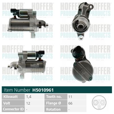 STARTER HOFFER H5010961