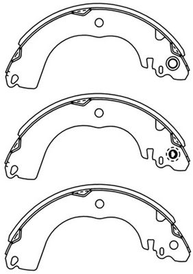 Комплект тормозных колодок FIT FT0924 для MITSUBISHI i