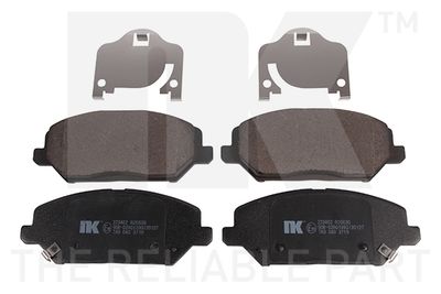 Комплект тормозных колодок, дисковый тормоз NK 223462 для KIA XCEED