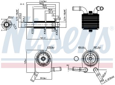 ÖLKüHLER MOTORöL NISSENS 90849 5