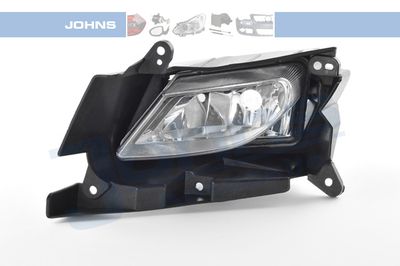 Противотуманная фара JOHNS 45 09 29-2 для MAZDA 3