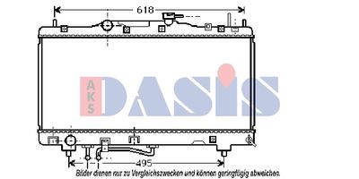 RADIATOR RACIRE MOTOR AKS DASIS 210077N