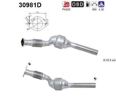 Katalizator AS 30981D
