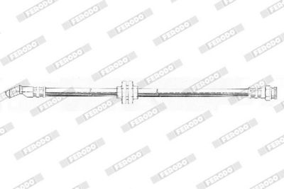 BREMSSCHLAUCH FERODO FHY2130 1