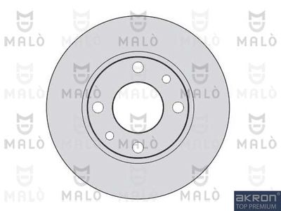 Тормозной диск AKRON-MALÒ 1110004 для INNOCENTI KORAL