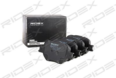 Комплект тормозных колодок, дисковый тормоз RIDEX 402B0731 для TOYOTA MATRIX