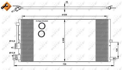 Condenser, air conditioning 35885