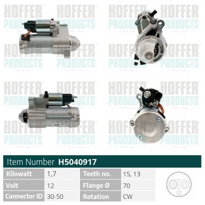 стартер HOFFER H5040917