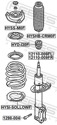 BOLTURI LONJERON FEBEST 1298004 1