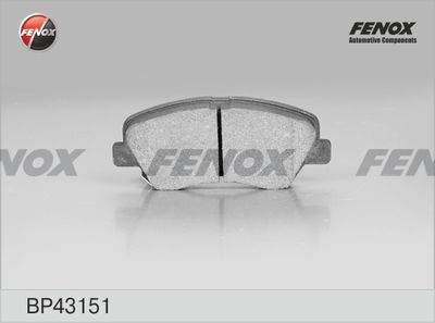 FENOX BP43151 Тормозные колодки и сигнализаторы  для CHEVROLET ORLANDO (Шевроле Орландо)