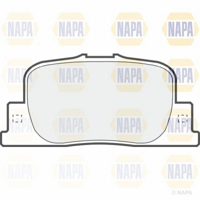 Brake Pad Set NAPA NBP1731