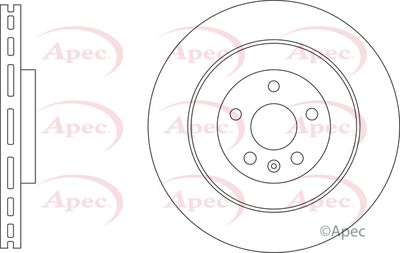 Brake Disc APEC DSK3322