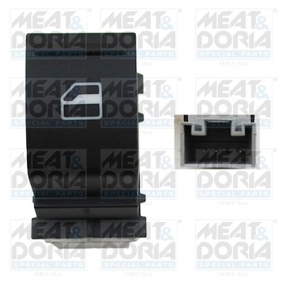 Выключатель, стеклолодъемник MEAT & DORIA 26129 для VW EOS