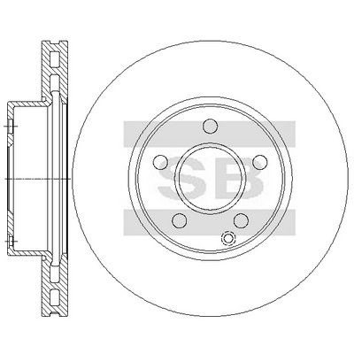 спирачен диск Hi-Q SD5430