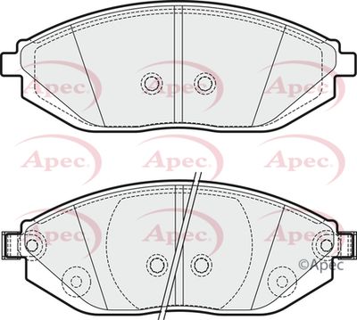 Brake Pad Set APEC PAD1874