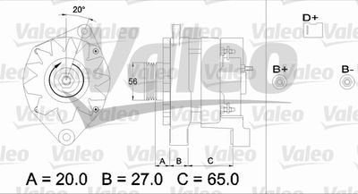 Alternator VALEO 436322