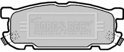 BORG & BECK BBP1818 Тормозные колодки и сигнализаторы  для MAZDA MX-5 II (NB) 1.8 16V