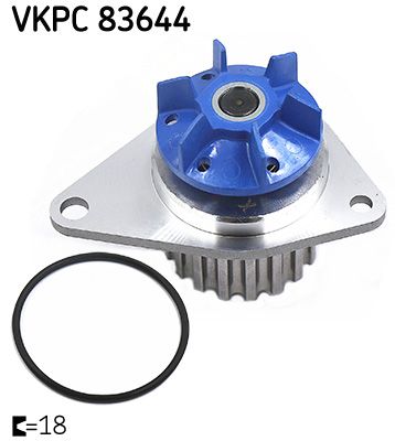 POMPă DE APă RăCIRE MOTOR SKF VKPC83644 1