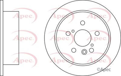 Brake Disc APEC DSK2581