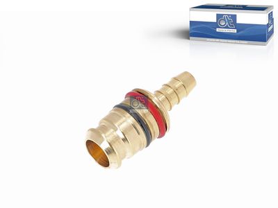 Conector, tubería flexible
