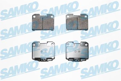 Комплект тормозных колодок, дисковый тормоз SAMKO 5SP1022 для MITSUBISHI GTO