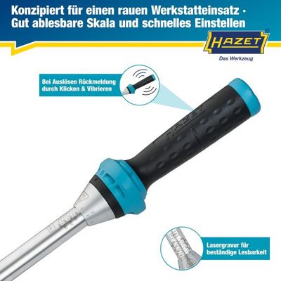 HAZET Momentový kľúč 5123-3CT