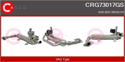 RADIATOR RECIRCULARE GAZE DE ESAPAMENT