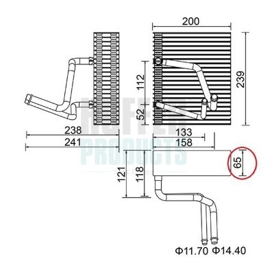 EVAPORATOR AER CONDITIONAT