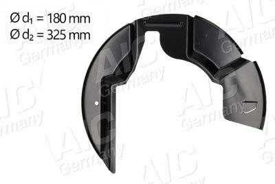 SPRITZBLECH BREMSSCHEIBE