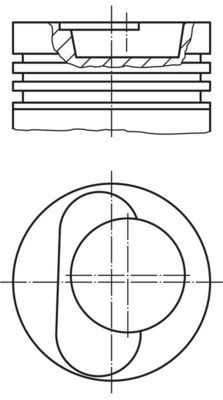 Zuiger - 2289720 - MAHLE