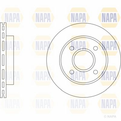 Brake Disc NAPA NBD5536