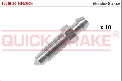 Brake vent (M8x1,25mm) 10 stuks. pak past: MERCEDES 123 (W123), 124 (C124), 124 T-MODEL (S124), 124 (W124), 190 (W201), /8 (W114), /8 (W115), C (CL203), C T-MODEL (S202) 0.8-Electric 01.68-