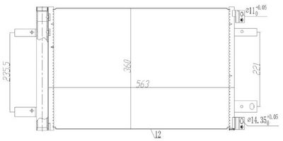KONDENSATOR KLIMAANLAGE