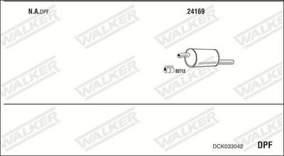ABGASANLAGE WALKER DCK033042