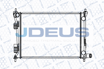 JDEUS M-0540450 Радиатор охлаждения двигателя  для HYUNDAI VELOSTER (Хендай Велостер)