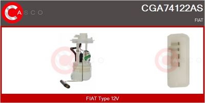 SISTEM ALIMENTARE CU COMBUSTIBIL CASCO CGA74122AS