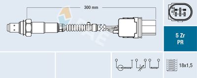 Sonda lambda FAE 75143