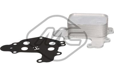 Olejový chladič, motorový olej Metalcaucho 39173