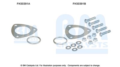 Монтажен комплект, изпускателна тръба BM Catalysts FK50391