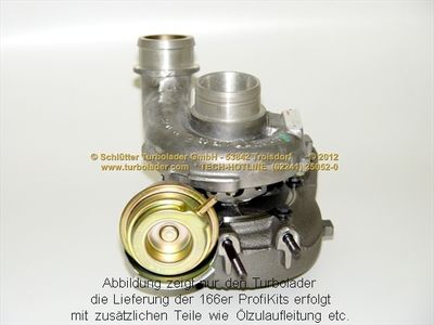 LADER AUFLADUNG SCHLÜTTER TURBOLADER 16602090 2