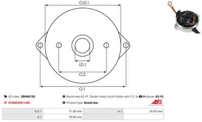CAPAC SOC CARBURATOR AS-PL SBH6019S 1
