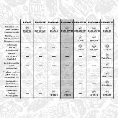 CHIT LANT DE DISTRIBUTIE ET ENGINETEAM RS0008VR3 1