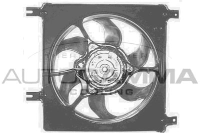 Вентилятор, охлаждение двигателя AUTOGAMMA GA201854 для OPEL AGILA