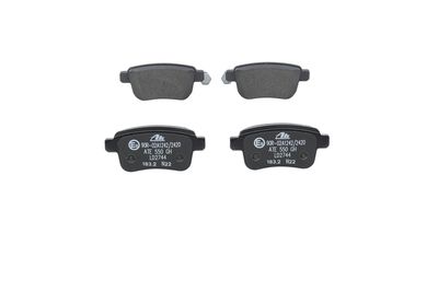 BREMSBELAGSATZ SCHEIBENBREMSE ATE 13047027442 14