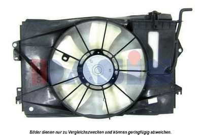 AKS DASIS 218058N Вентилятор системы охлаждения двигателя  для TOYOTA COROLLA (Тойота Королла)
