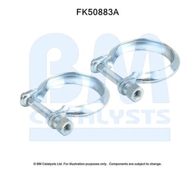 Zestaw montażowy, rura wydechowa BM CATALYSTS FK50883