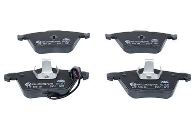 Brake Pad Set, disc brake 13.0470-7227.2