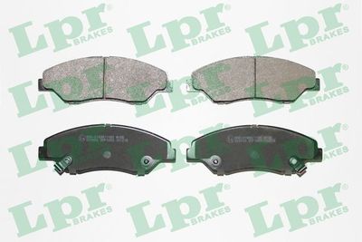 Комплект тормозных колодок, дисковый тормоз LPR 05P1053 для KIA RETONA