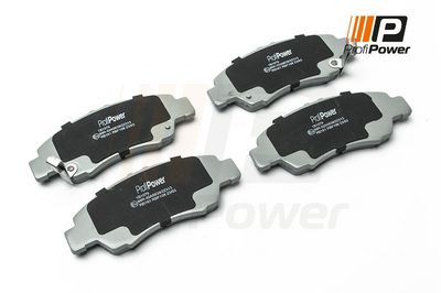 stabdžių trinkelių rinkinys, diskinis stabdys 1B1079 ProfiPower